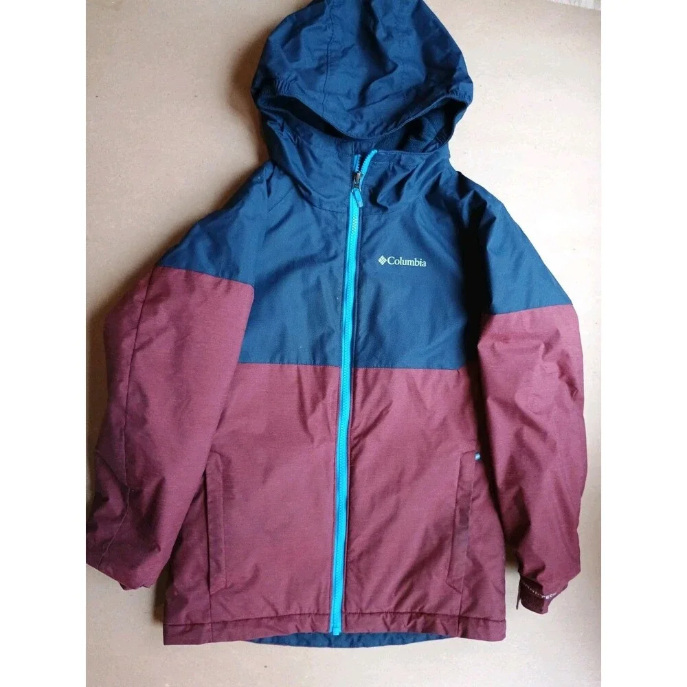 Columbia Boys Alpine Action Snow Coat Jacket Omin-Heat Kid's Size: M 10/12